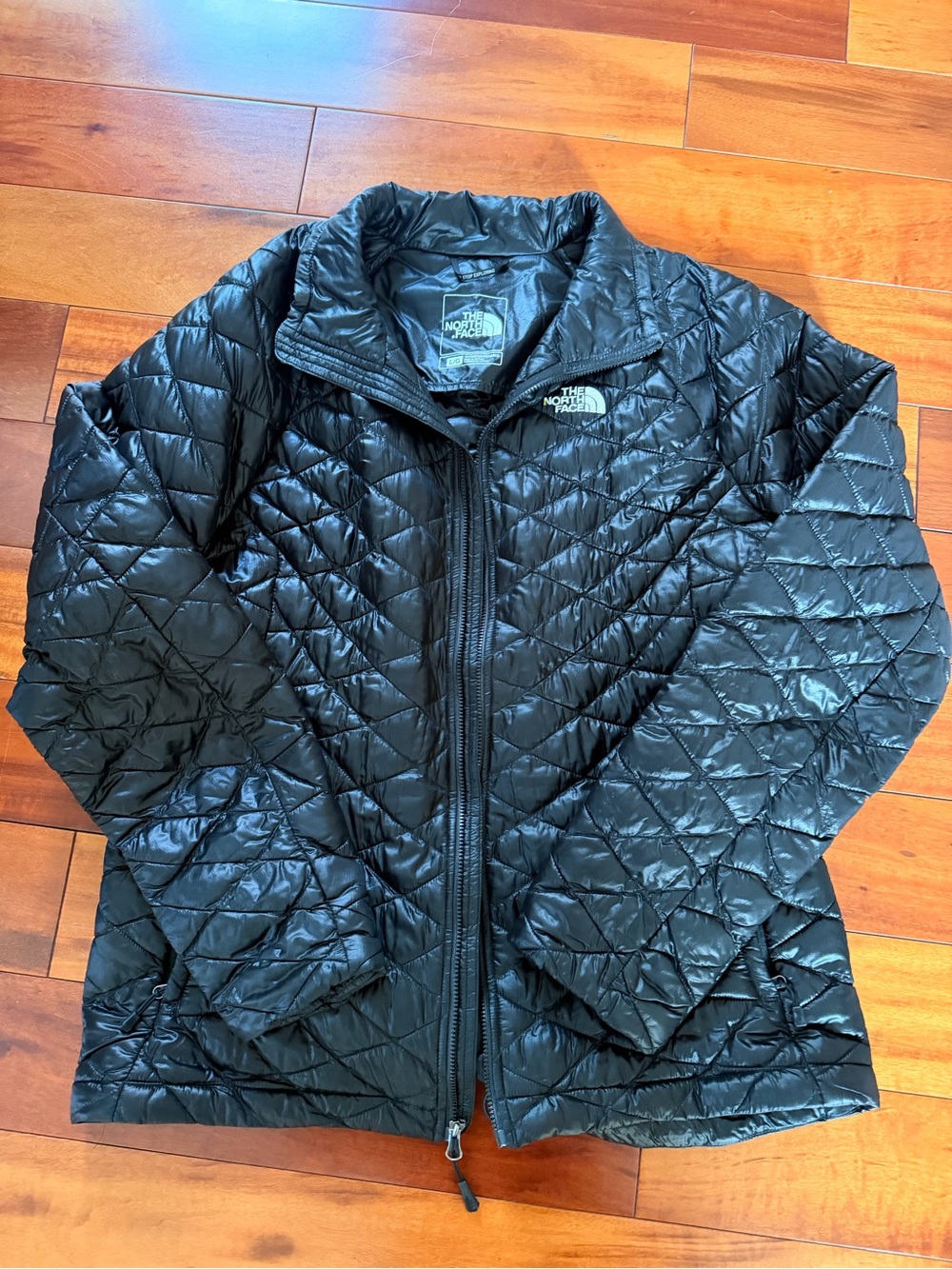 The North Face Black Quilted Diamond Insulated Jacket